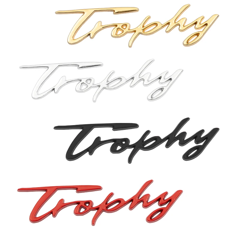 

Car 3D Metal Sticker Trophy Logo Emblem Trunk Badge Auto Decals Rear Side Stickers For MG 6 5 3 MG5 ZS HS EHS ZT GS TF ZR TF