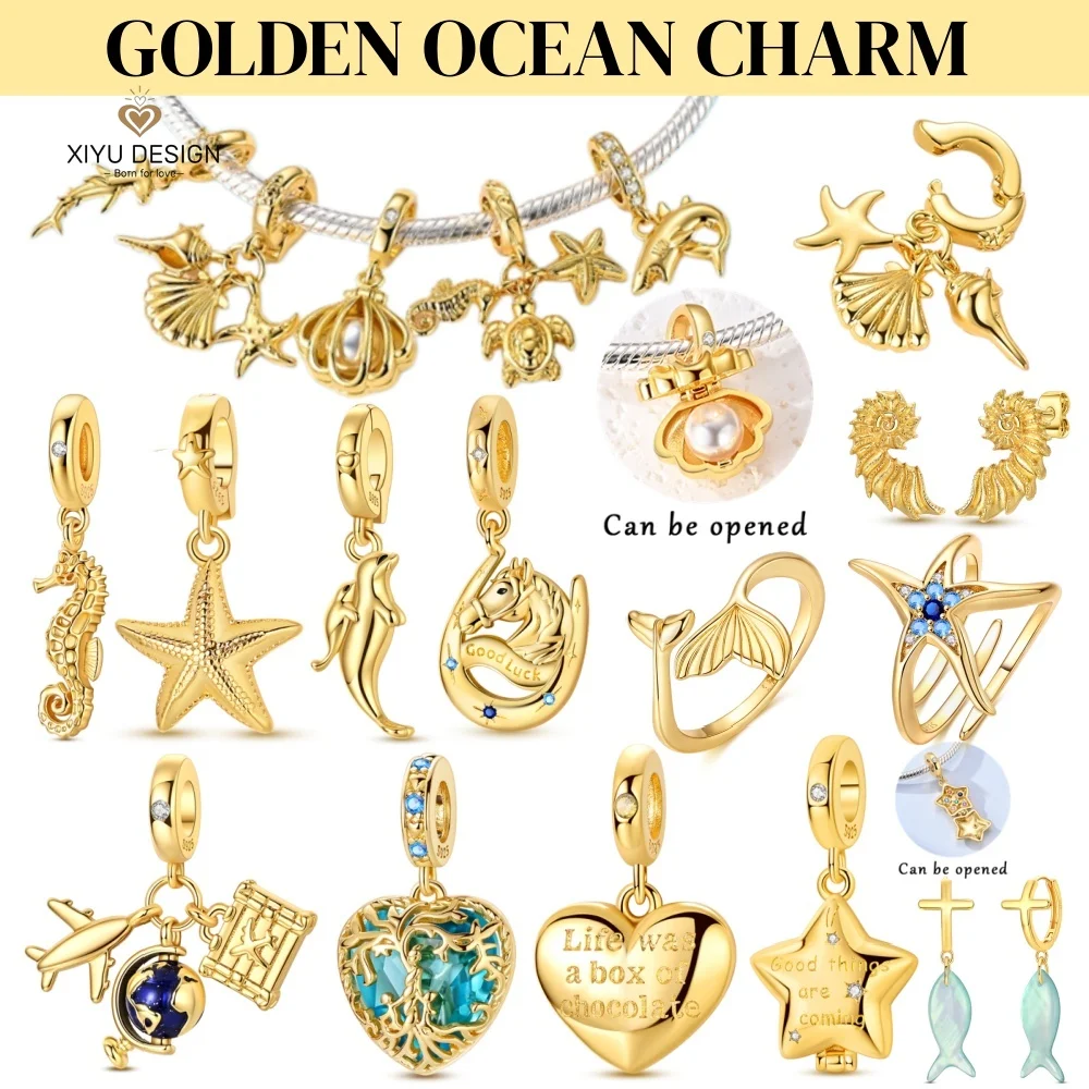 pingente-de-prata-esterlina-925-serie-oceano-de-verao-golden-charm-com-tubarao-concha-e-cavalo-marinho-para-pulseira-diy-com-contas-e-chaveiro-presente-de-viagem-feminino