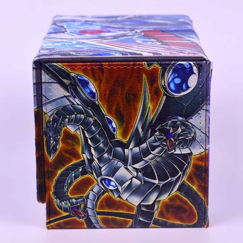 Cyber End Dragon Cybernetic Overflow Yu-Gi-Oh! Card Case Diy Quality Leather Action Toy Figures Game Collection Storage Box