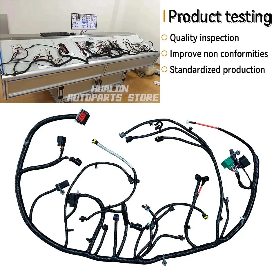 4C3Z12B637AA Engines Wiring Harness fit for  Ford 2004  F-250 F-350 F-450 F-550   Super Duty 6.0L V8