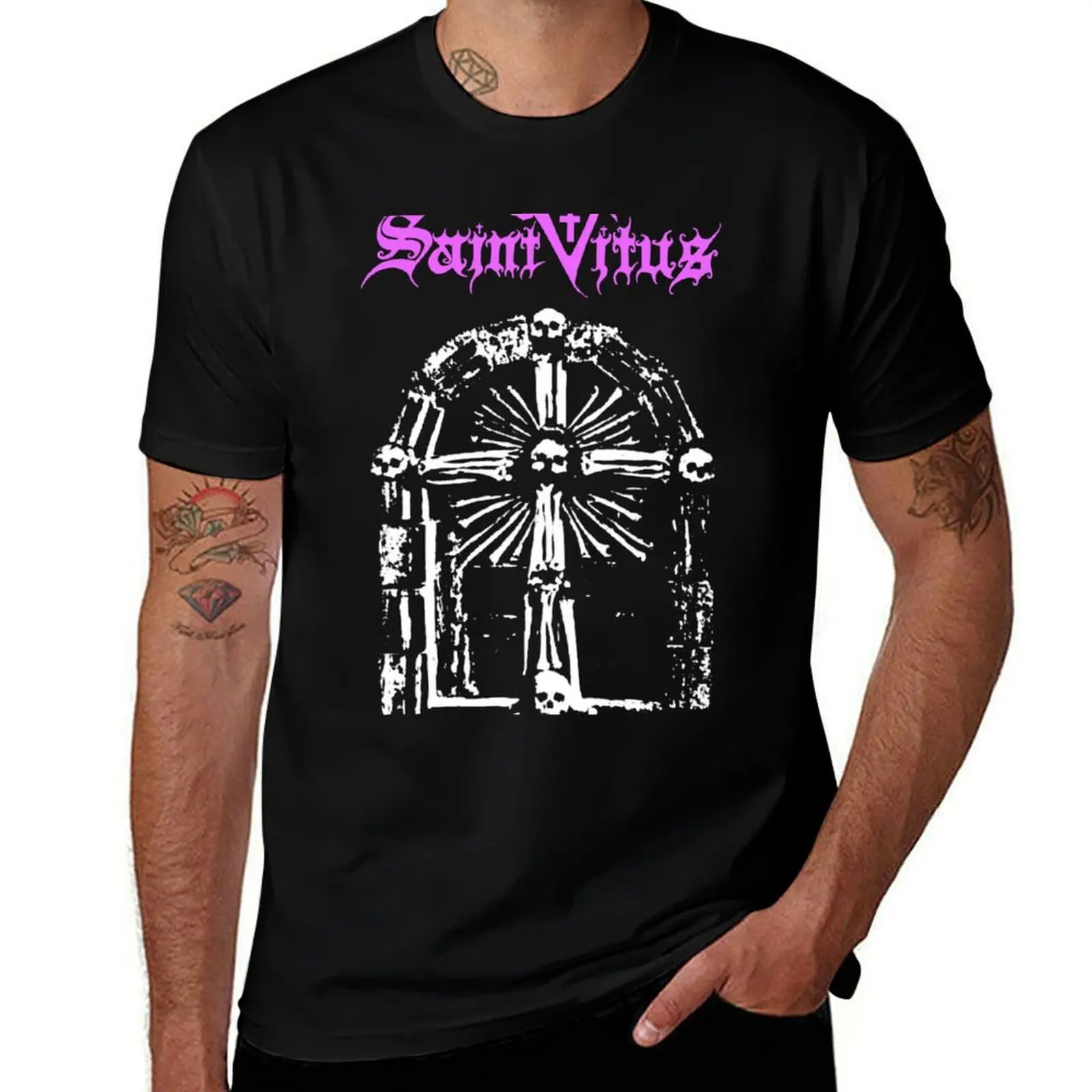 

st. vitus T-Shirt t shirts for man pack cotton man t shirt cotton T-Shirt