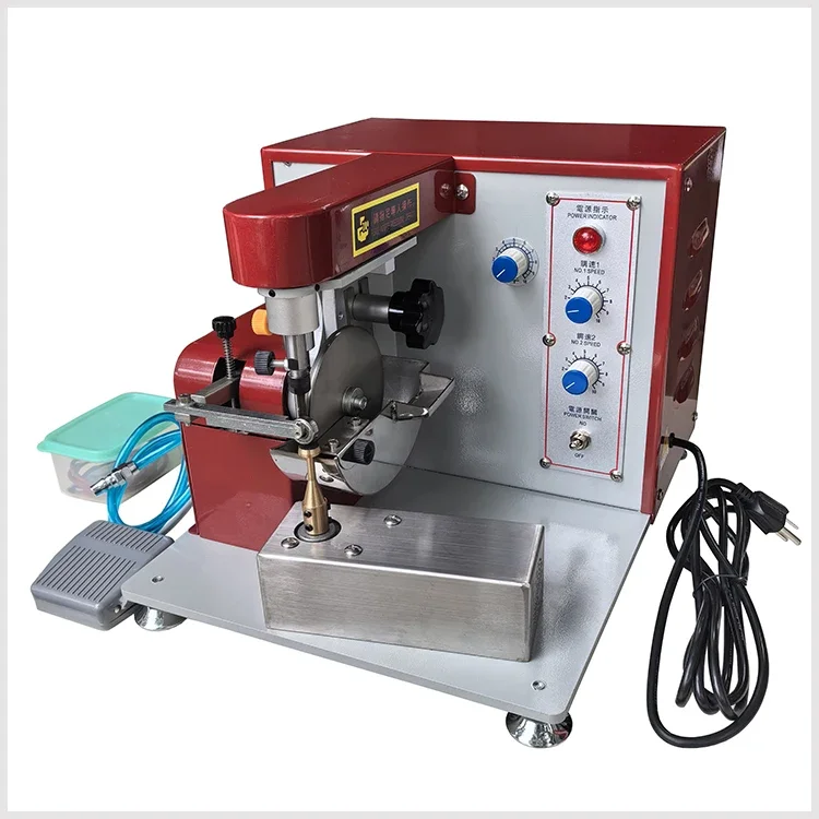 DL-626A Leather Goods Making Machine Edge Coloring Machine for Leather Bag Wallet Automatic Leather