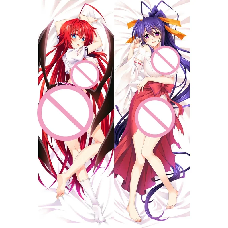 High School Dxd Himejima Akeno Pillowcase Cartoon Anime Dakimakura Cover Galgame Character Bedding Pillow Hugging Body Pillows