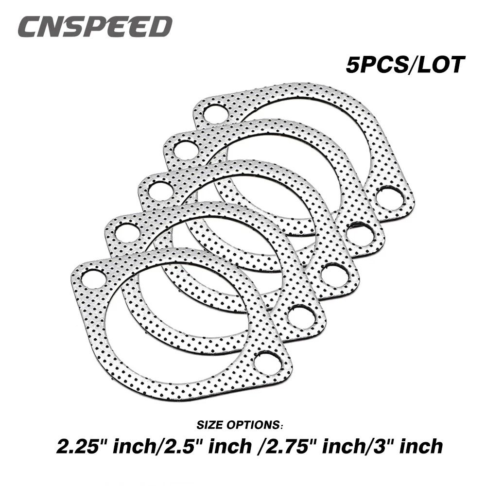 CNSPEED 5pcs/lot 3.11inch 79mm Exhaust Pipe Gasket To Muffler Gasket Exhaust Gasket  YC101148