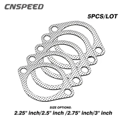 CNSPEED 5pcs/lot 3.11inch 79mm Exhaust Pipe Gasket To Muffler Gasket Exhaust Gasket YC101148