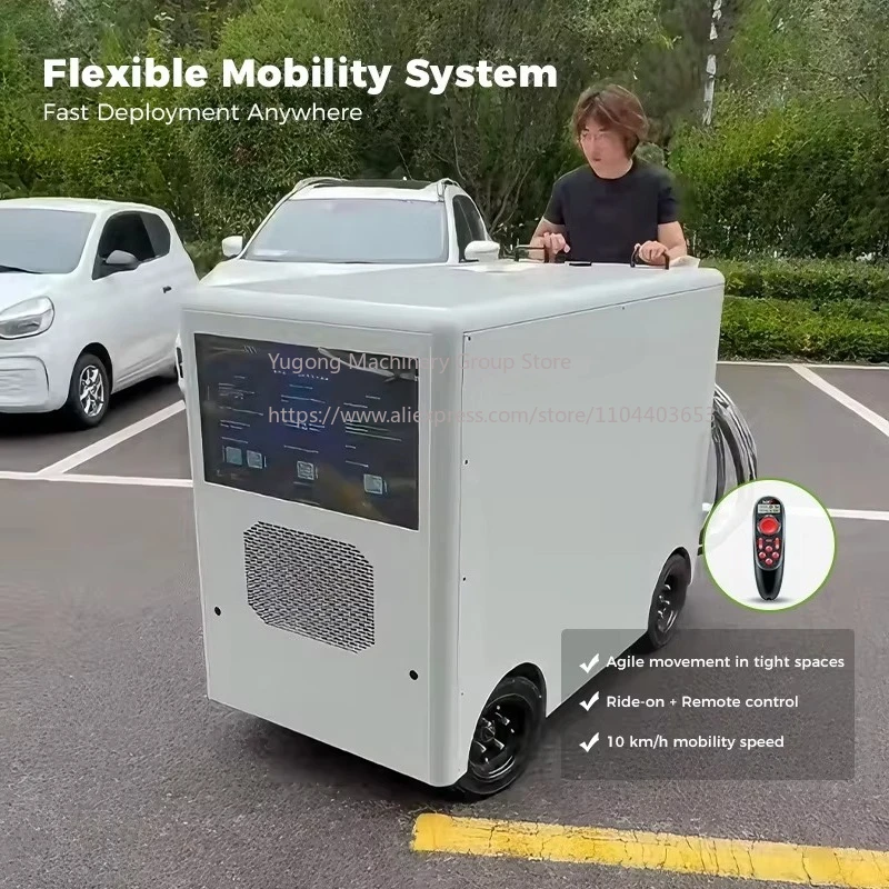 All-in-One Mobile Energy Storage Charging Unit 200kWh 120kW Integrated EV Charger and Power Bank GBT Ccs2