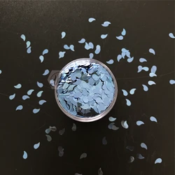 PrettyG 1 Box Water Droplets Glitter Sequins for Resin DIY Making Art Craft Nail Makeup Decoration Accessories B0709.