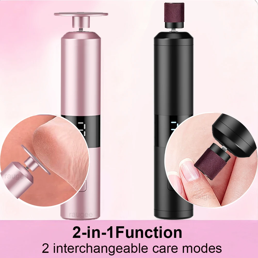 Electric Foot Grinder Callus Remover Foot Exfoliation Sander Electric Foot File Pedicure Machine for Feet Foot Dead Skin Remover