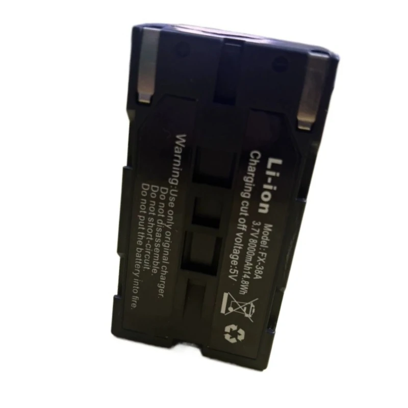 FX-38A 3.7 فولت 8000 مللي أمبير بطارية ليثيوم قابلة للشحن لاستبدال الليزر الأحمر/الأخضر IE12 IE16 و IE16R مستوى الليزر عبر الخط #4