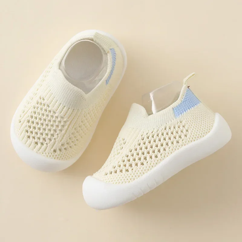 Lente Zomer Peuter Schoenen Ademend Gebreide Kindersneakers Jongens Instappers Tennisschoenen Meisjes Zachte antislip School Casual Schoenen