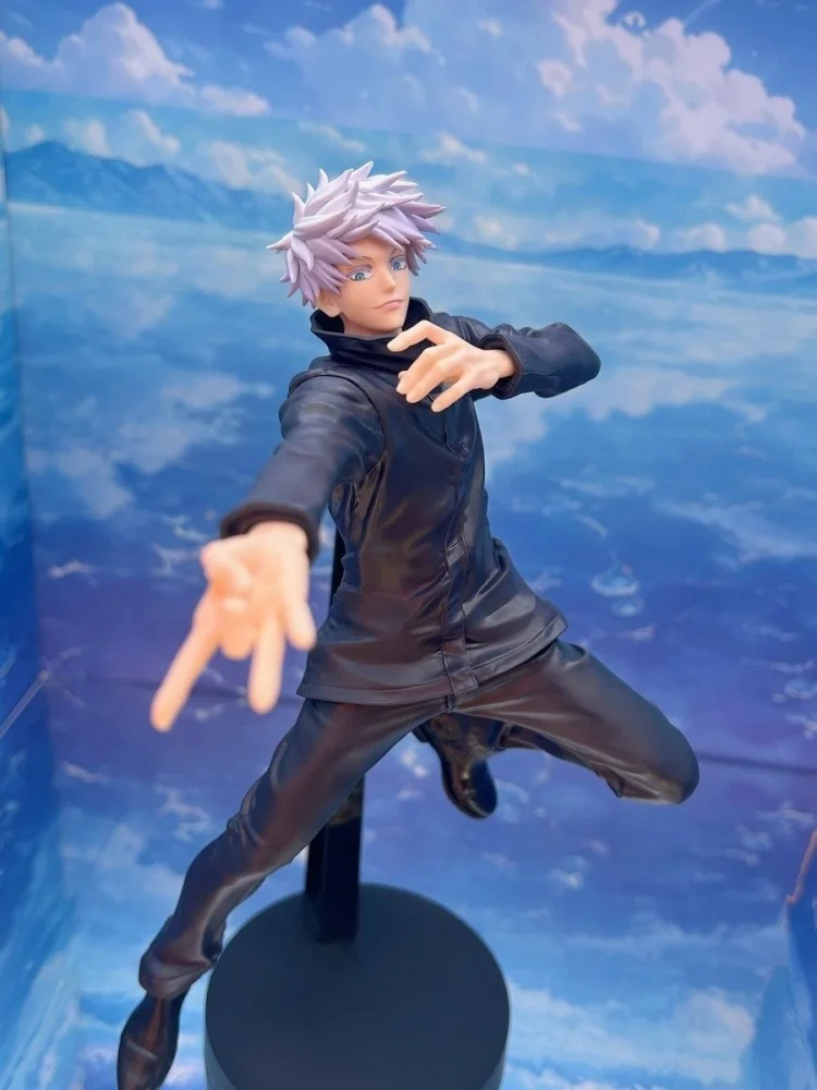 Original Banpresto Jujutsukaisen Satoru Gojo Gojō Satoru Jjtks Jujutsu Anime Figure Toys Action Figurine Pvc Model Collection