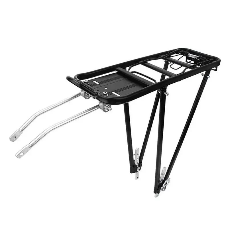 Luggage Touring Carrier Rack 77lbs Solid Bearings Adjustable Luggage Cargo Rack Cargo Rack Mount Solid Bearings Adjustable