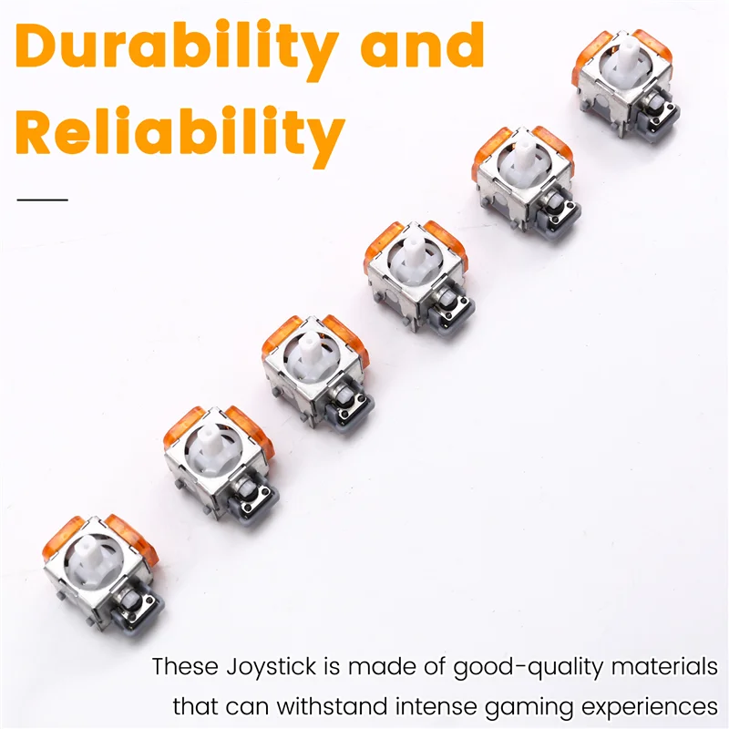 

6PCS TMR Electromagnetic Joystick For SWITCH PRO Gamepad TMR Joystick 3D Analog Thumb Stick Controller