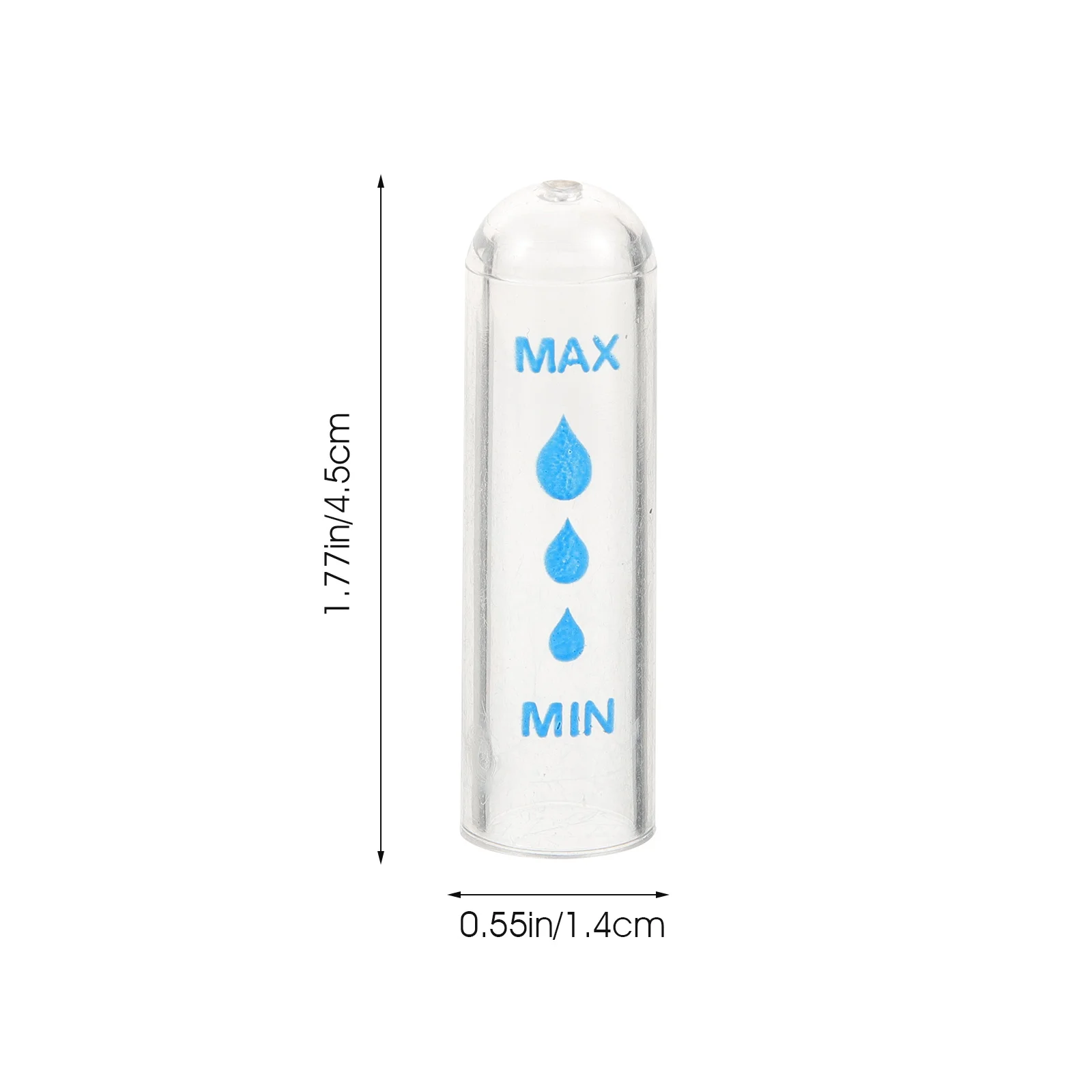 5Pcs Water Level Indicator Caps Clear Protective Float Covers Replacement Accessories for Plant Water Gauge Floating Cap