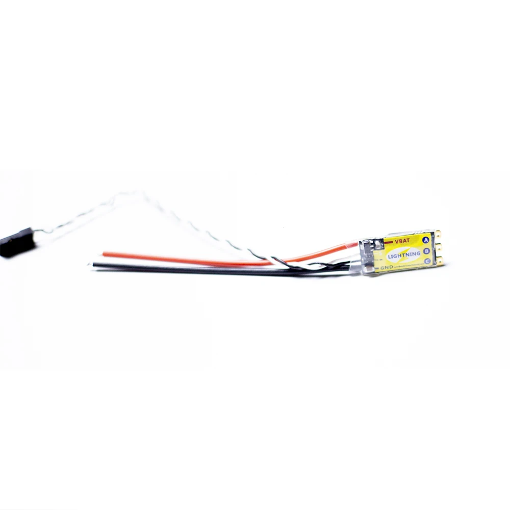 ApisQueen Lightning 2-6S 45A unidireccional ESC No BEC para Dron de carreras FPV/propulsor submarino