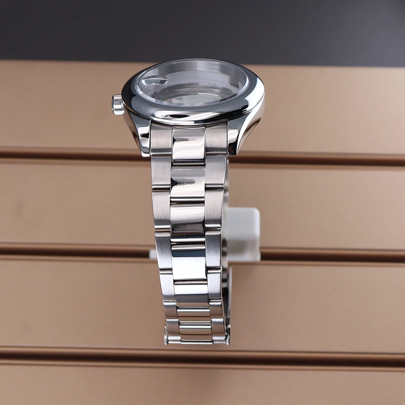 36mm 40mm Watch Cases Strap For Oyster Day Date For NH34 NH35 NH36 NH36 Miyota 8215 Movement 28.5mm Dial Sapphire Glass Hot Sale