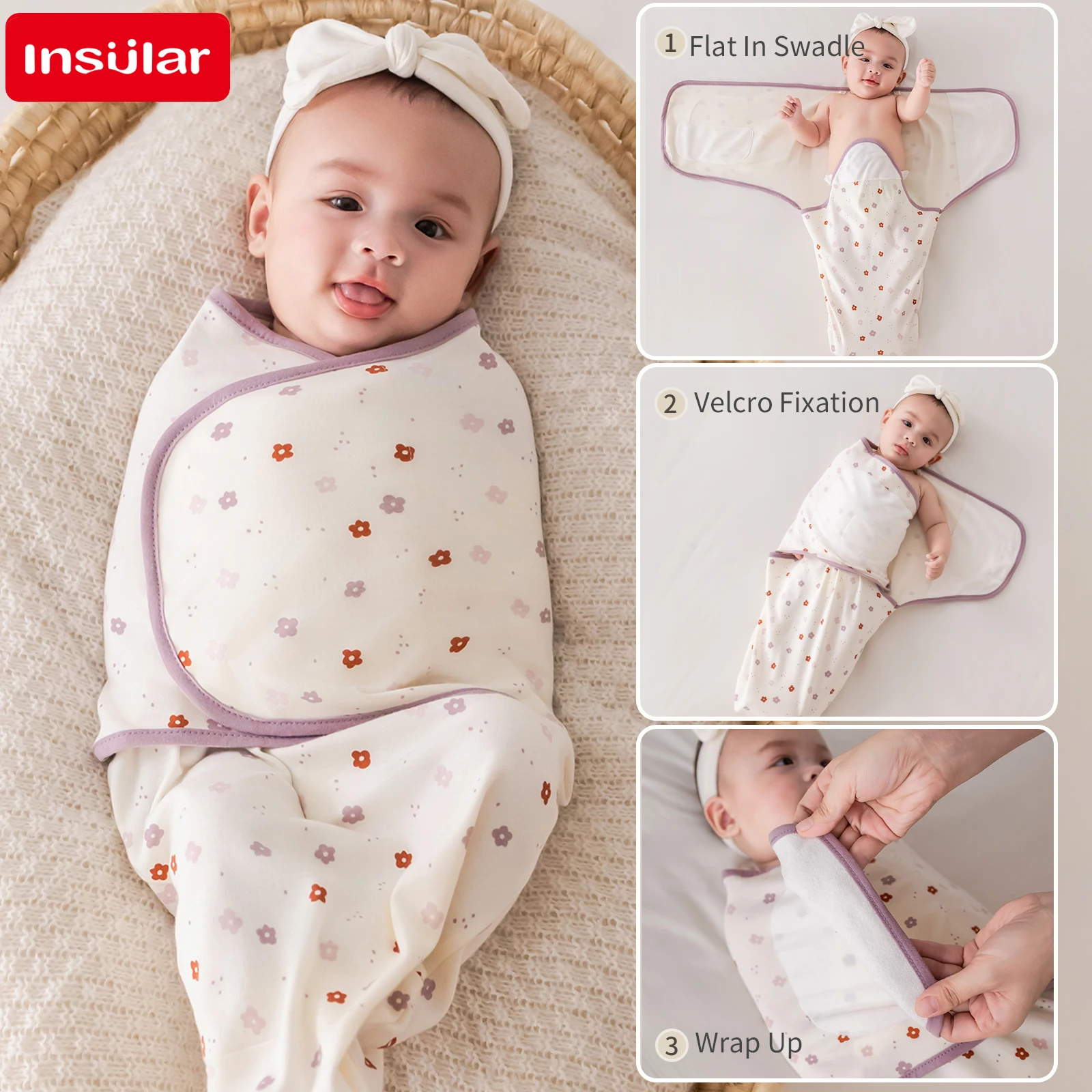 Baby Sleep Sack - Bebek Kundaklama Örtüsü Kokon Uyku Tulumu