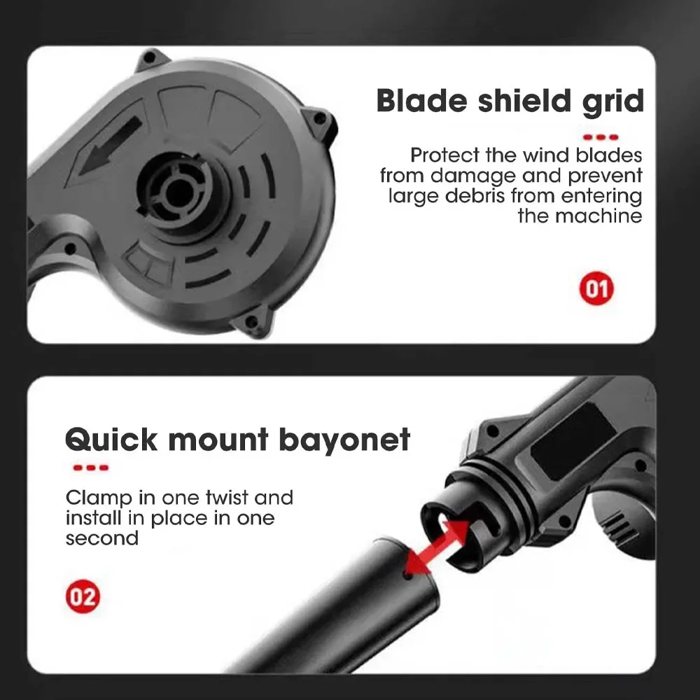 ثنائي الوظيفة 21 فولت اللاسلكي الكهربائية منفاخ الغبار شفط الأنظف للكمبيوتر مع بطارية أداة السلطة ماكيتا