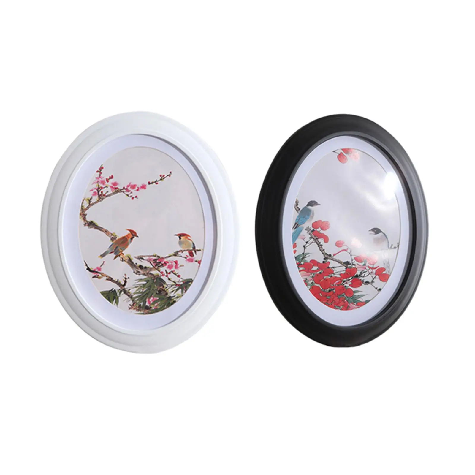 Овальная деревянная фоторамка, деревянная рамка для фотографий, дисплей, настенный монтаж, резные для дома, рабочего стола, Свадебные Декорации для спальни