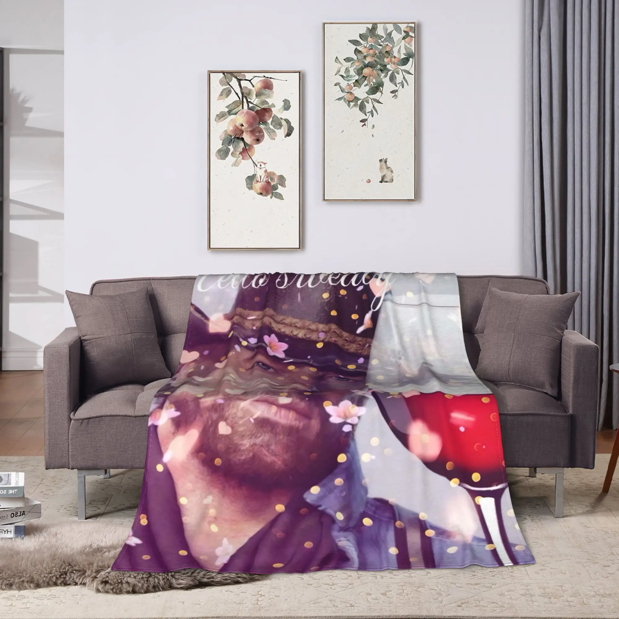 Blanket Travel Office Arthur Morgan Red Dead Redemption Throw Blanket  Flannel Bedspread For Home Decor Funny Sofa Bed Cover