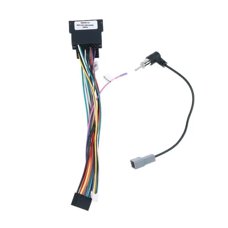 Car Radio Cable Power Wire Harness Connector HYC19 For Elantra Accent Azera I10 I20 I30 Ix55 Tucson Carens Picanto