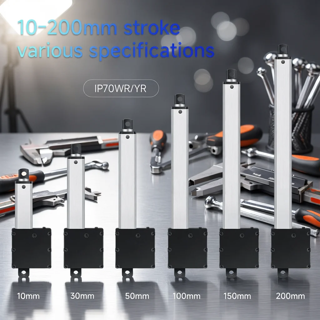 Mini Telescopic Linear Actuator, 10–200 mm Stroke product image