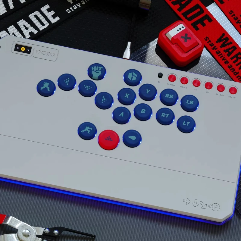 KBGM-H03-HE Magnetic Switch Keyboard Customized HITBOX Hot Swap Low Profile CNC Aluminum Mechanical Keyboard Gaming Peripherals
