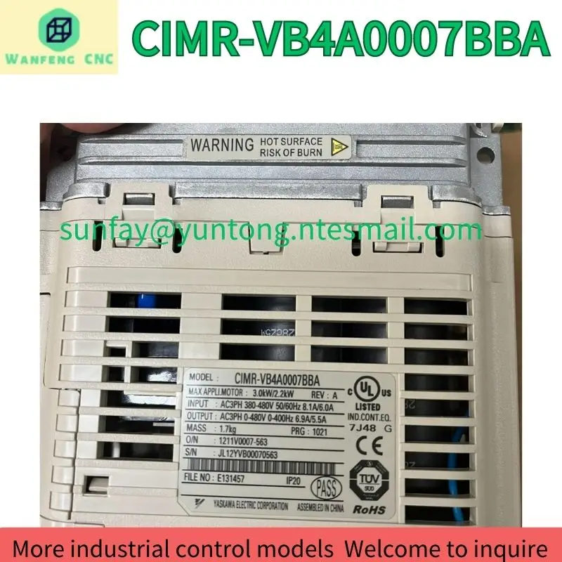 brand-new CIMR-VB4A0007BBA frequency converter 3.0KW/2.2KW 380V Fast Shipping