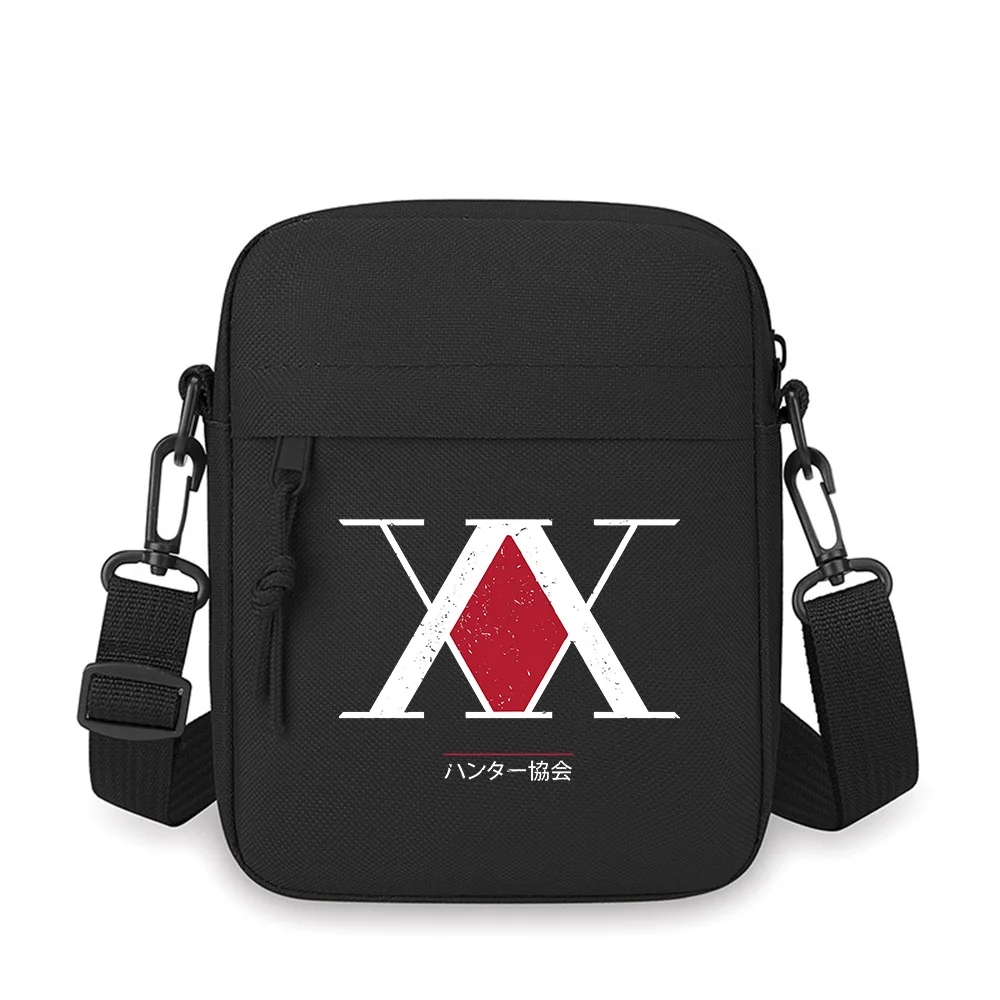 Hunter Association diamond white X Men Crossbody Bag Single Shoulder Women Cartoon Anime Film Printing Design Unisex