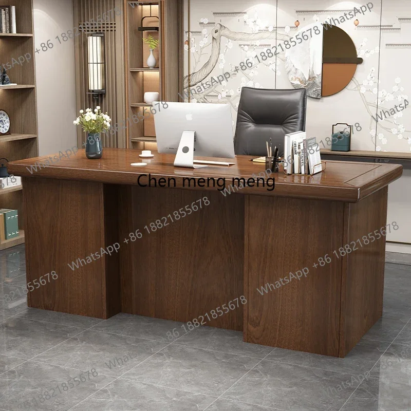 Gaming Study Office Desk Wooden Computer Executive Bedroom Drawer Office Desk Reception Multifunctional Ufficio Home Furniture