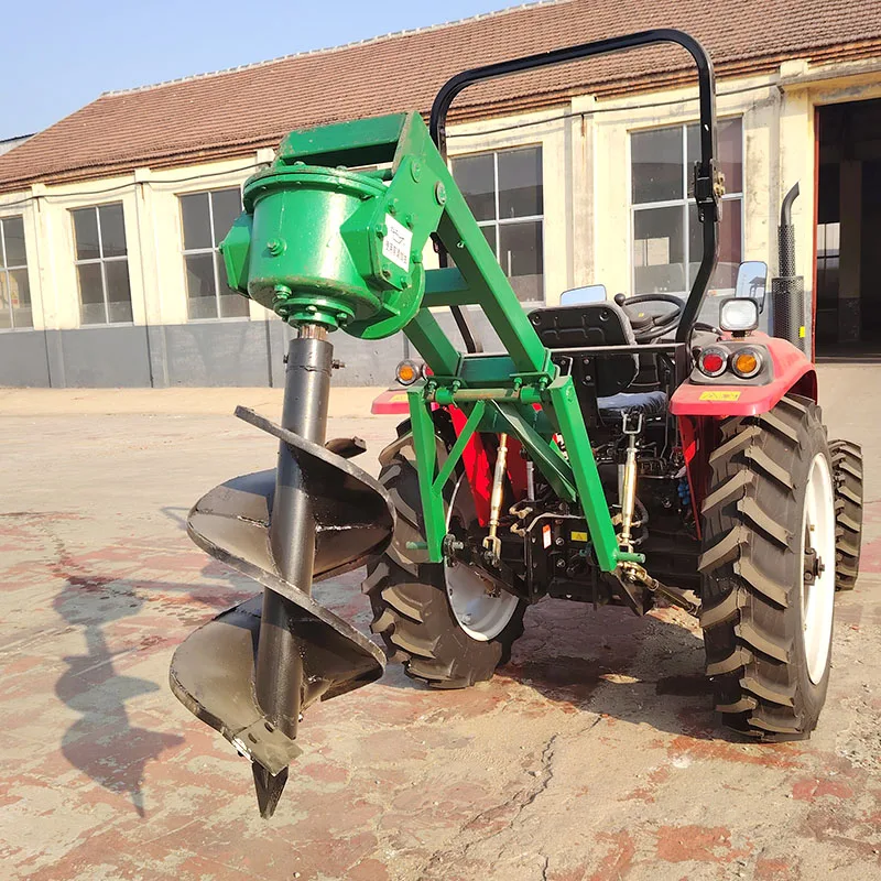 Good Price Tractor Driven Earth Augers Drills Post Hole Digger Auger Machine for Tree Planting