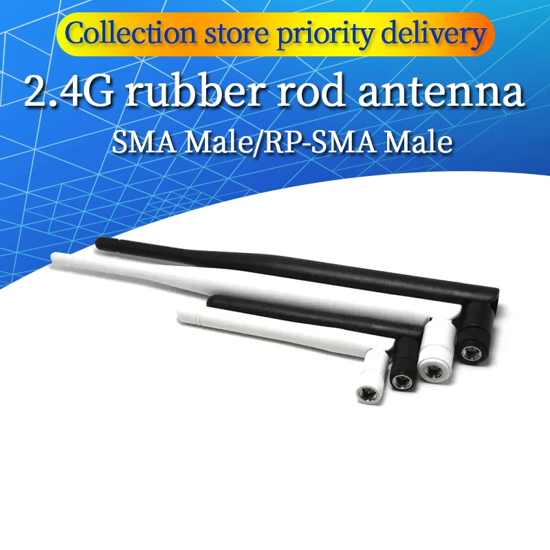 1PCS 2.4GHz 6dBi/3dbi WIFI Antenna 2.4G Antenna Aerial RP-SMA Bluetooty Male Female Wireless Router Connector WLAN/WiMAX/MIMO