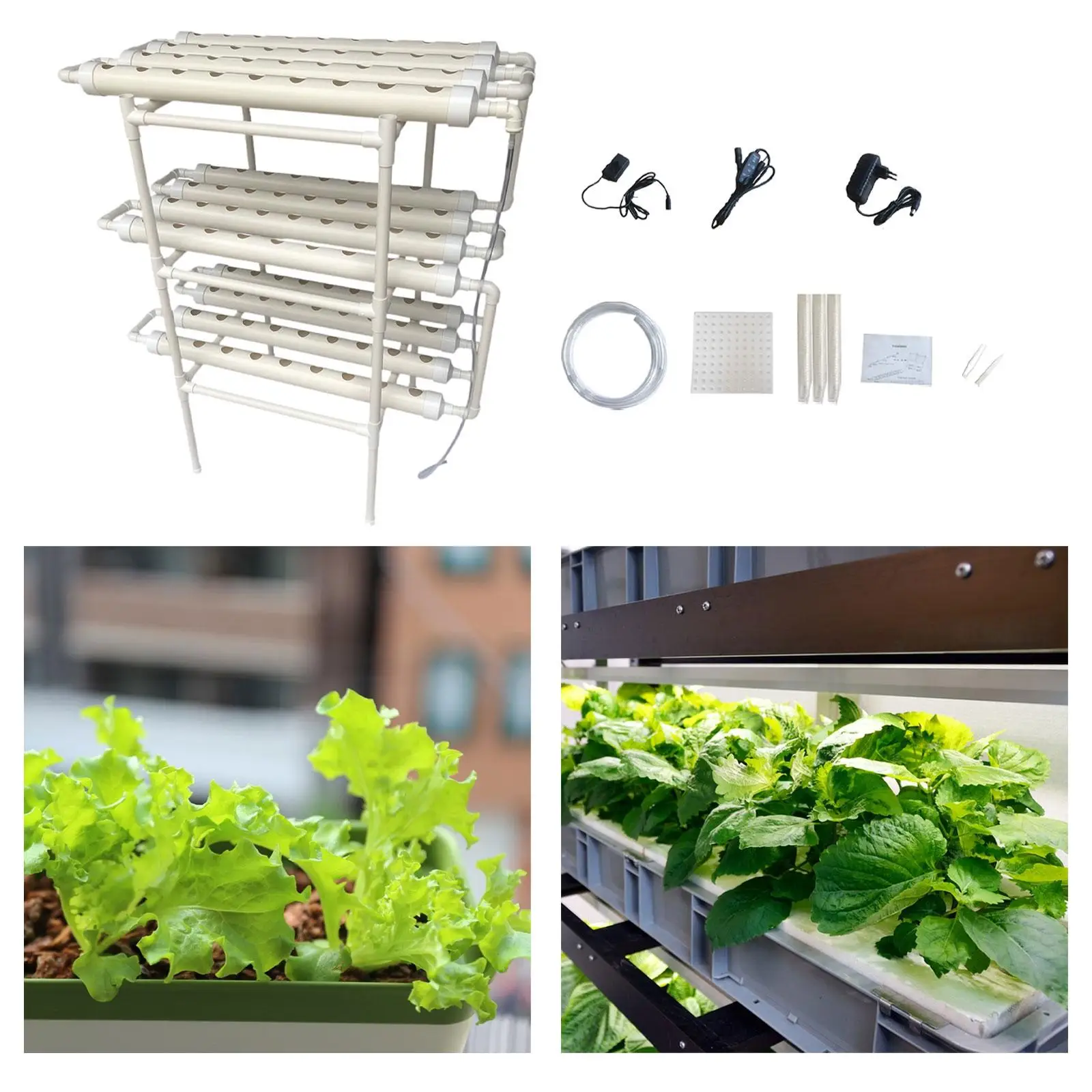 Hydroponic Grow System Hose Tweezers Lab Teaching Tool Plant Germination Kit for Balcony Inside Leafy Vegetables Canola Garden