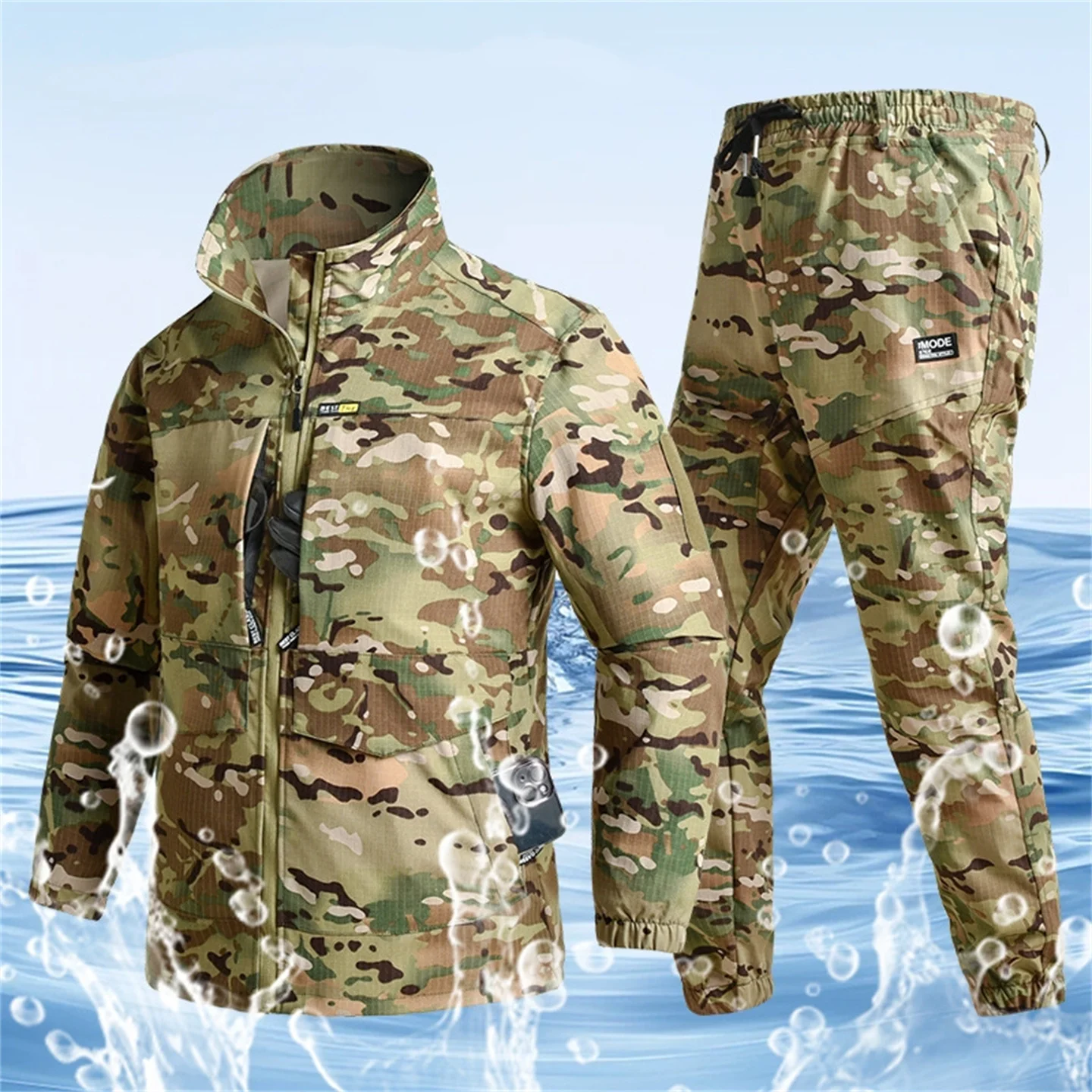 

Camouflage Suits For Training, Mesh Tear-Resistant Labor Protection Suits, Outdoor Field Tactical Suits