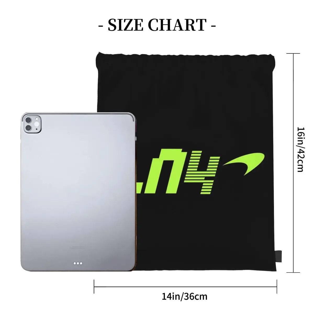 F1 Lando Norris 4 (2) Backpacks Casual Portable Drawstring Bags Sports Bag Book Bags For Travel School