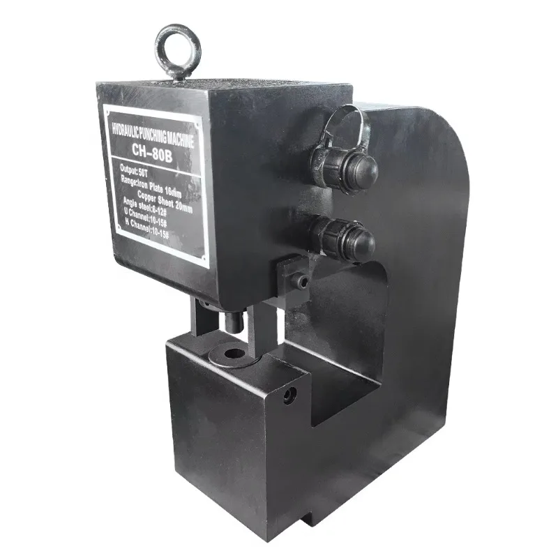 

Гидравлический пресс CH100A для пробивки U-образных профилей, 50-тонный станок для сверления отверстий в стальных балках и уголках