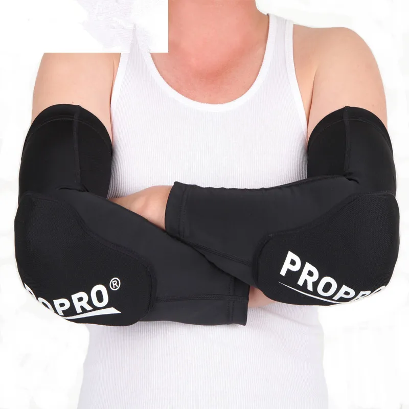 

Soft Arm Guards Anti-Collision Male Breathable Fitness Sleeve Elbow Pads Badminton Football Sports Protective Gear