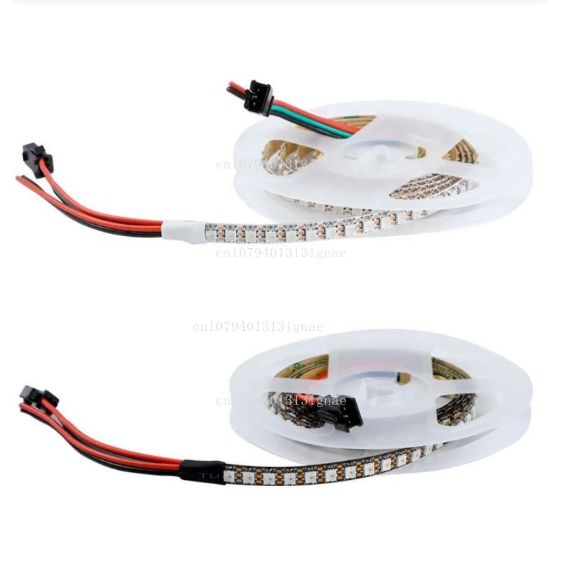 

Narrow PCB 7.5MM 144 Led 3535 WS2812 Addressable Pixel LED Strip Light Built-in IC Full Color Programmable Flexible Strip Lights