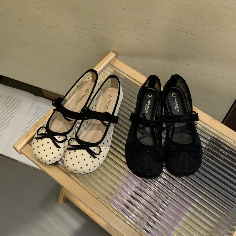 novos-sapatilhas-femininas-de-designer-com-poas-e-bico-redondo-decoracao-de-laco-sapato-de-vestir-leve-e-confortavel