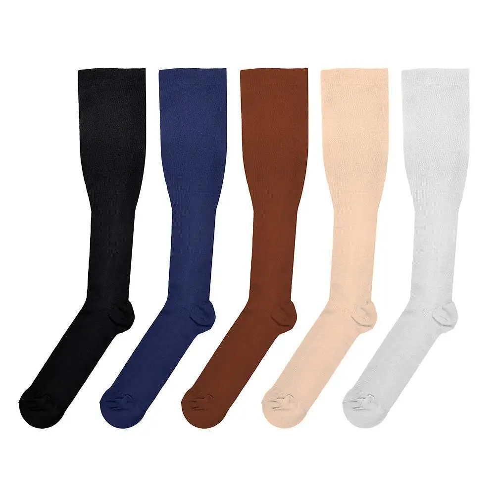 Compression Socks 15-20mmHg To Prevent Varicose Edema Anti Fatigue Elastic Socks Men's Sports Gym Running Hiking Leg Protection