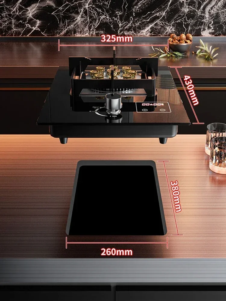 Good Wife Gas Stove - Single stove for household. Liquefied gas or natural gas. Fierce fire. Embedded or standing.