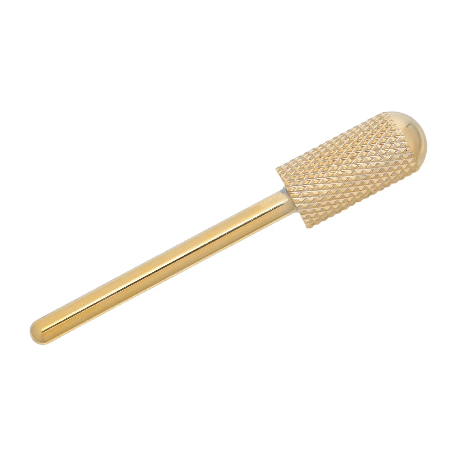 

Golden Carbide Nail Drill File Bit Fine Grit Electric Nail Art Manicure Replacement 40Mm for Professional Home Use