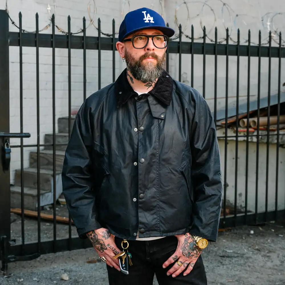 

Новинка 2025 года, мужское водонепроницаемое пальто с воском, винтажная вощеная ветровка с защитой от душа, оливково-зеленая хлопковая короткая куртка для мужчин