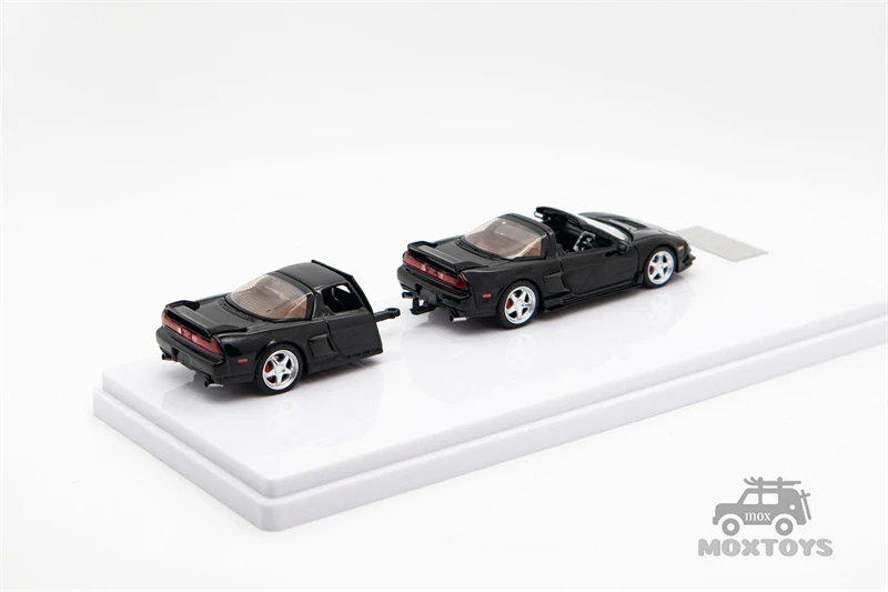 NSX TRA أسود سيارة نموذج دييكاست ، MLGB Model ، 1:64