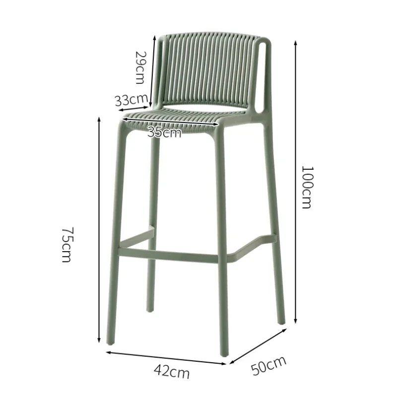 

Modern Design Chairs High Kitchen Stools Home Bar Chair Chaise Designer Cafe Tabouret Nordic Make Up Counter Outdoor Height