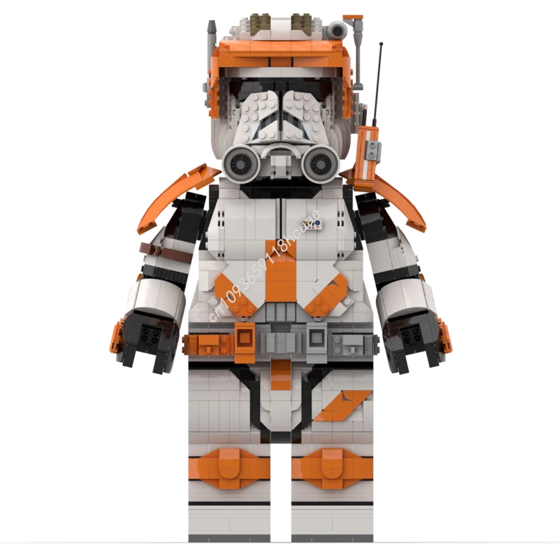 2809pcs Moc Star Battle Commander Cody Fase 2 Megafigure Model Bouwstenen Bricks Diy Creatieve Assemblage Kid Gift speelgoed