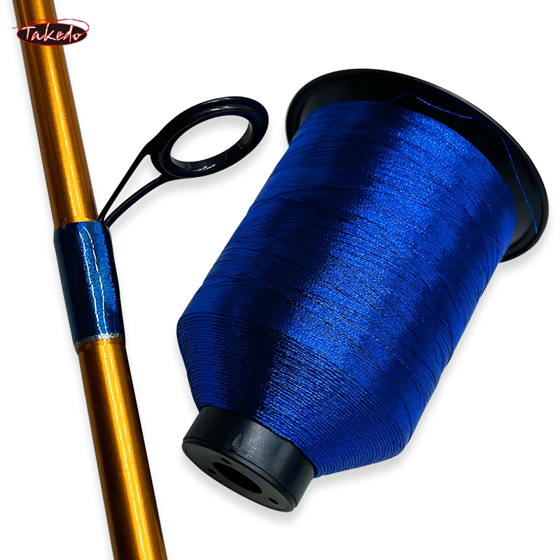 TN17 1600 Yards/Spool Metallic Material Fishing Rod Guide Winding Thread DIY Building Accessory Repair Modify Guide Fasten Line