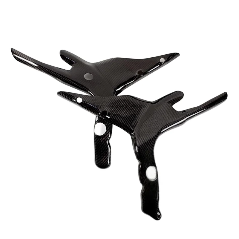 3K 100% Dry Carbon Fiber Motorcycle Frame Cover Plate for Z4RR/25R Carbon Fiber Fairing  Accessories Wholesale