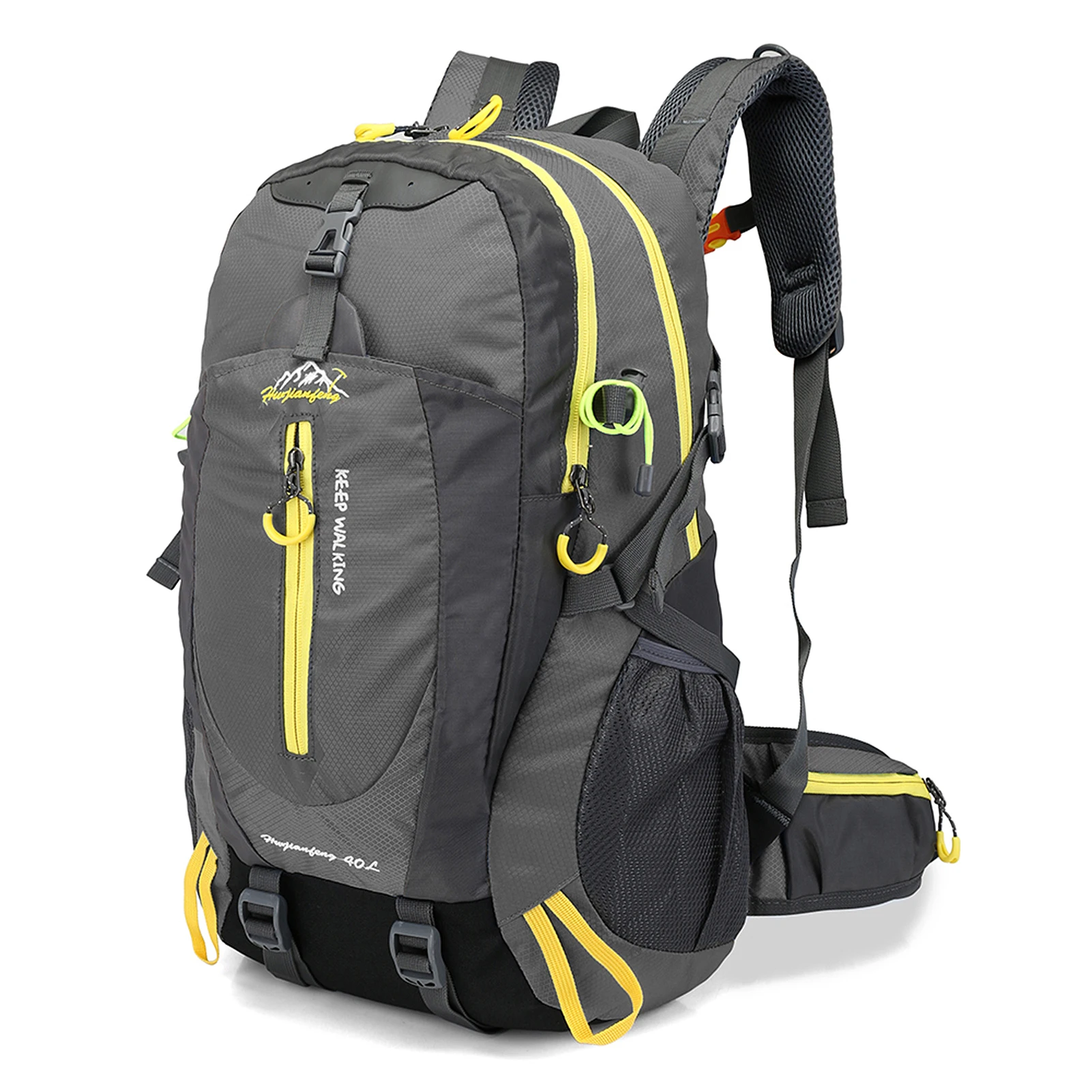40L waterbestendige reisrugzak Camping Wandelen Laptop Dagrugzak Trekking Klimmen Rugzakken voor heren Dames Wandelbenodigdheden
