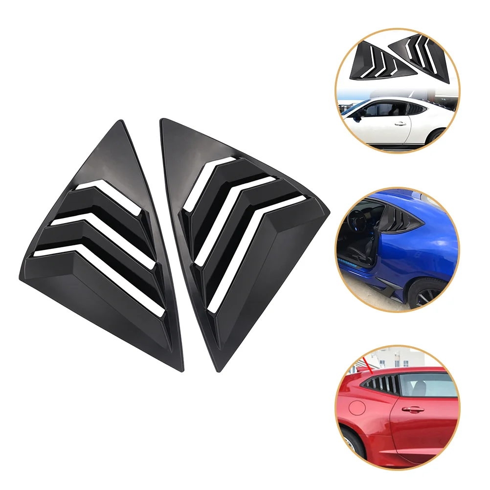 

Front Hood Vent Louvers Rear Window Shutter Xuan Yi Blinds Car Decor Side Tuyere Replacement Abs Cover